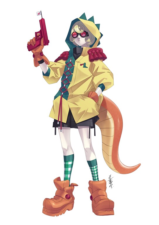 キャラクターの立ち絵の制作します あのキャラの立ち絵が欲しい要望にお応えします。 イメージ4
