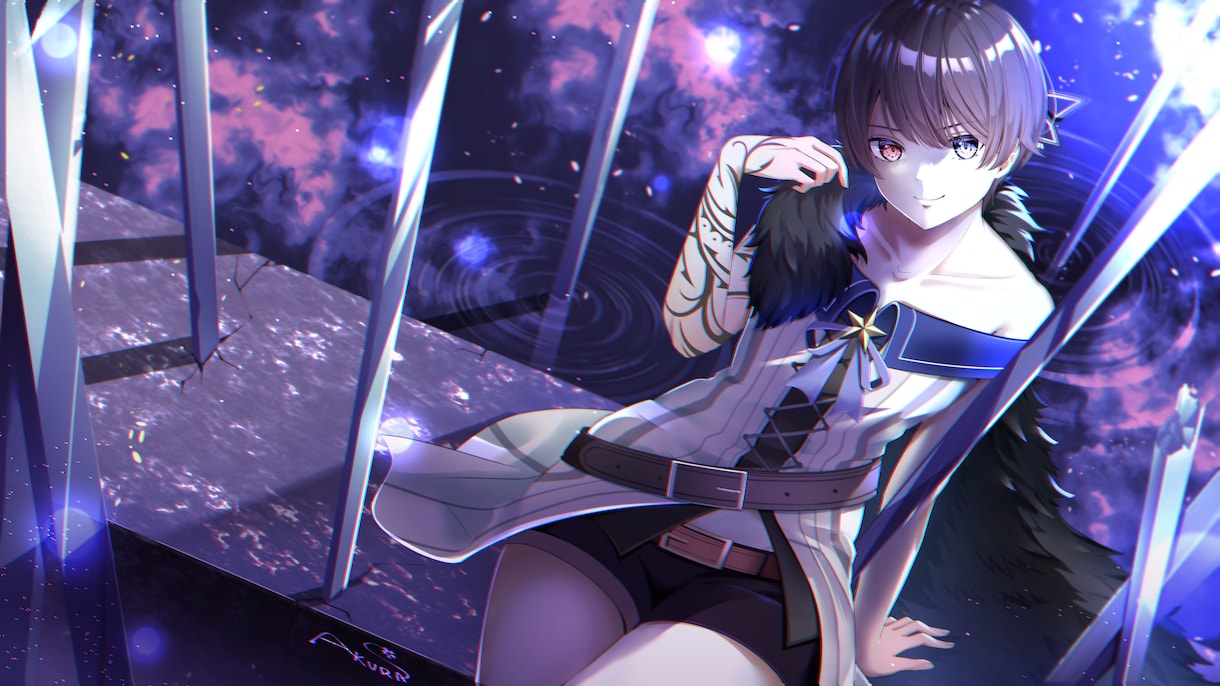 萌え絵からイケメンまで一枚絵描き！！ます リピート続出！貴方の理想をイラストにします！ イメージ3