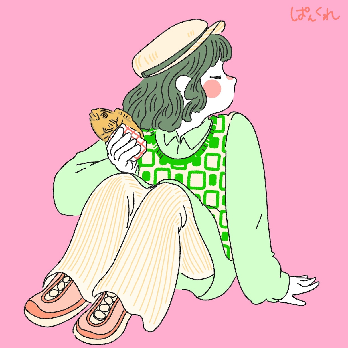 アイコンにぴったり！ポップな横顔イラスト描きます 自分の好きなファッションスタイルをアイコンにしよう！ イメージ6