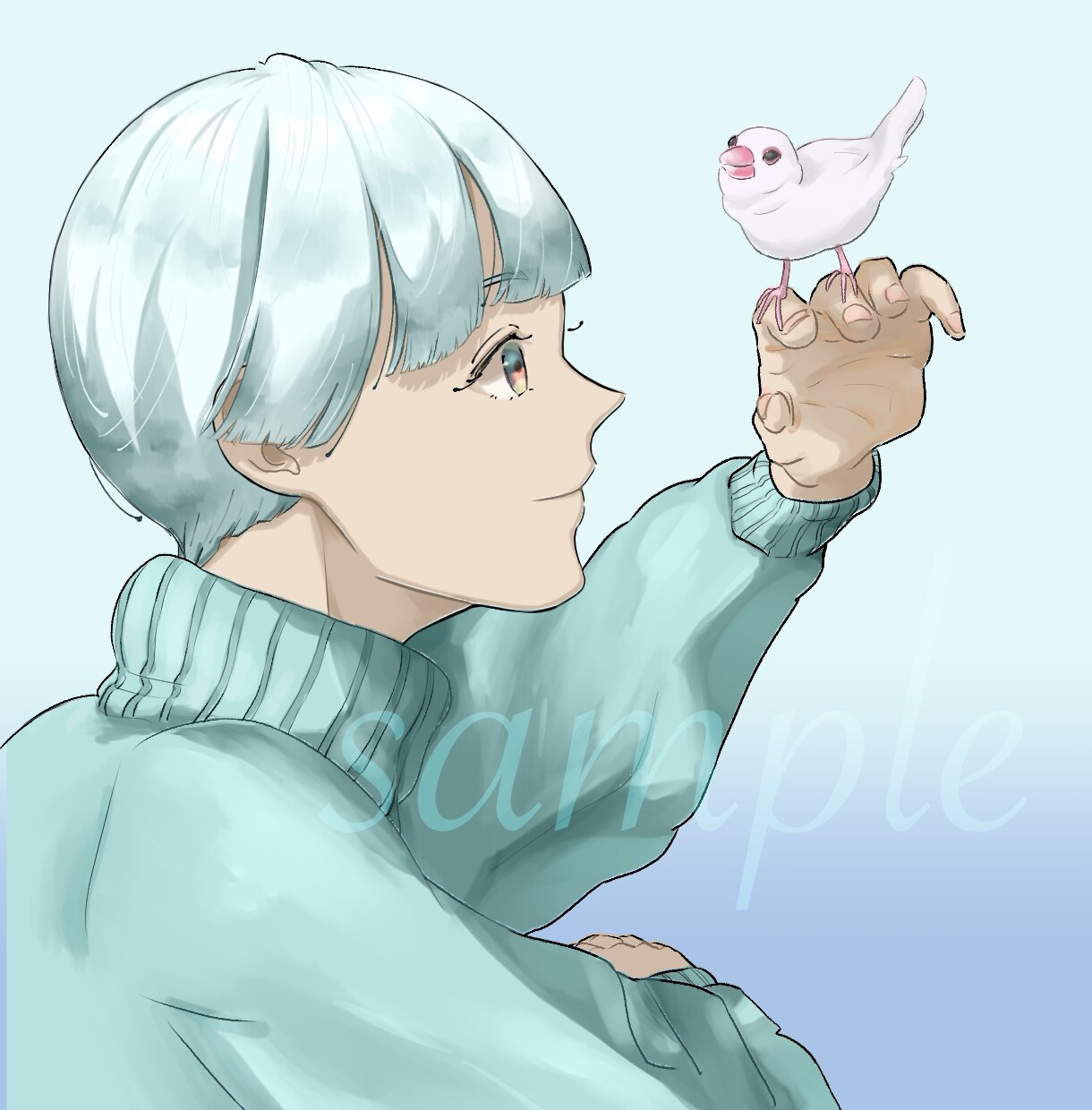 パッと目を惹くイラストお描きします カバー画像、カットイラスト、表紙、挿絵、動画、鑑賞 など イメージ5