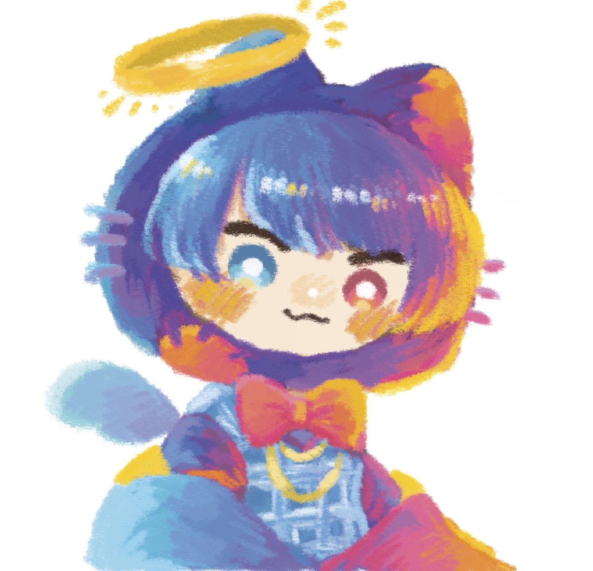 クレヨンのようなやさしいアイコンを描きます あたたかくカラフルな雰囲気を描きます イメージ2