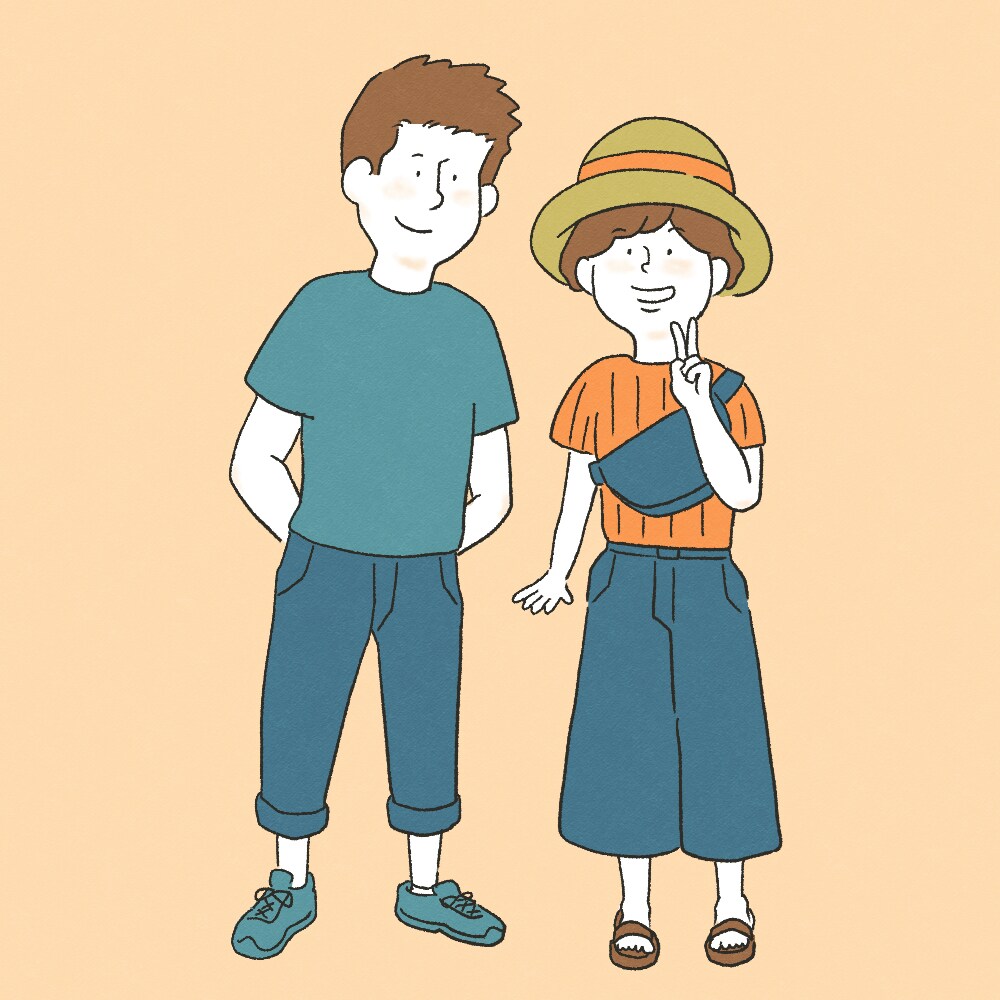 ゆるい似顔絵描きます アイコンやスマホの壁紙、プレゼントに使えます イメージ5