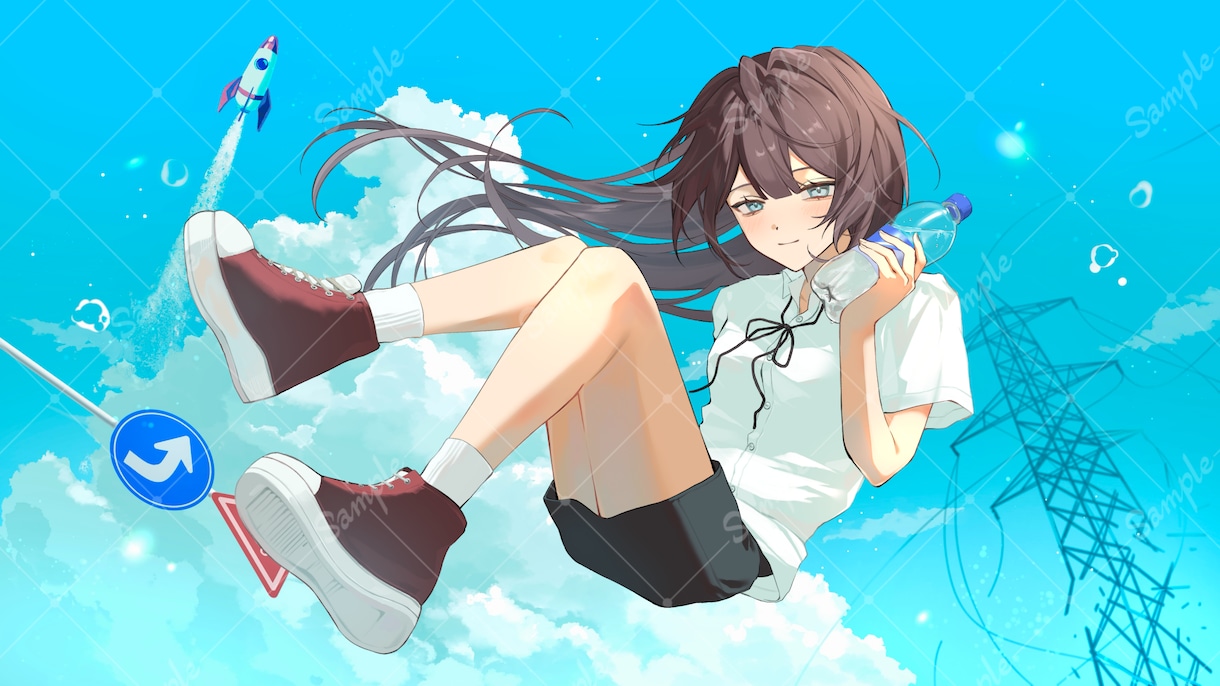 ご要望に合わせたイラストをお描きします 一枚絵、立ち絵、サムネイルなど幅広く対応します イメージ3