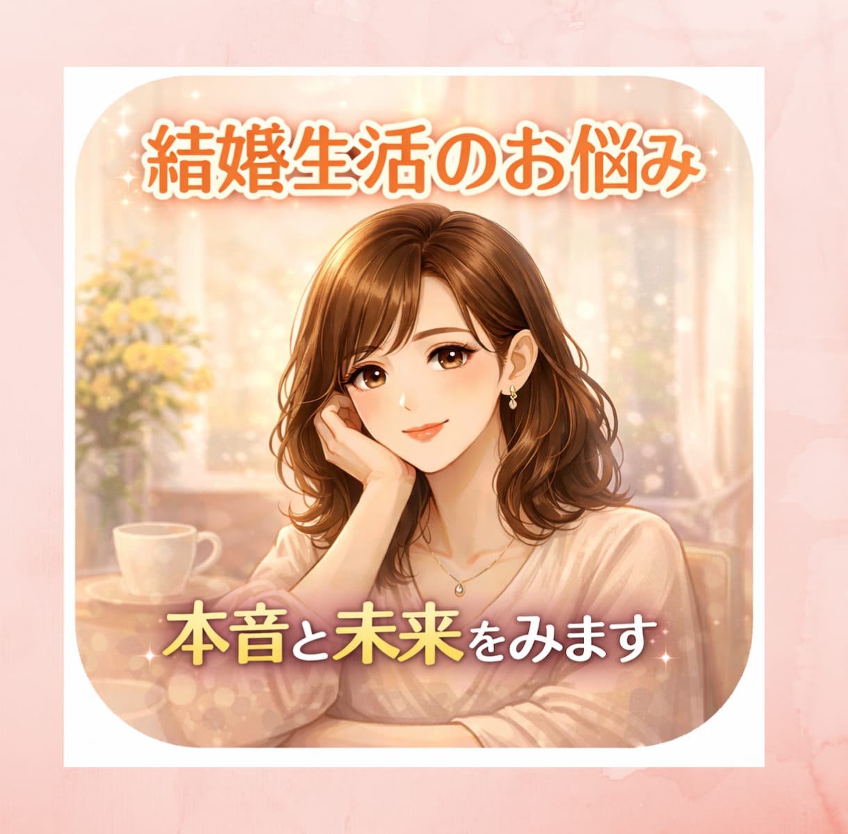 結婚生活の気持ちと未来を占います 結婚生活のお悩みスッキリさせます イメージ1