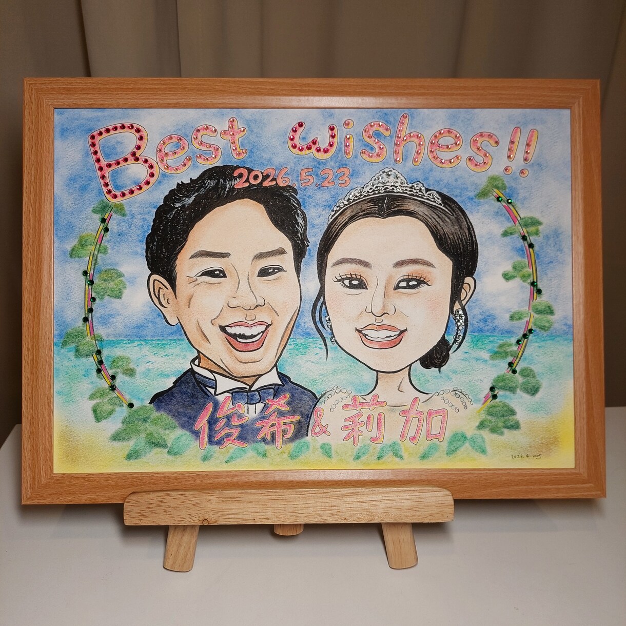 似顔絵を心を込めてお描きします 笑顔と涙を誘うホッとする似顔絵です。ペットちゃんにも！ イメージ4