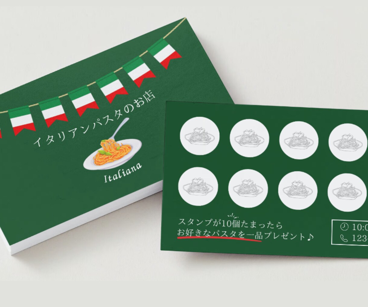 飲食店のショップカード作ります 元飲食店店長のデザイナーが世界観が伝わるデザインをします！ イメージ4