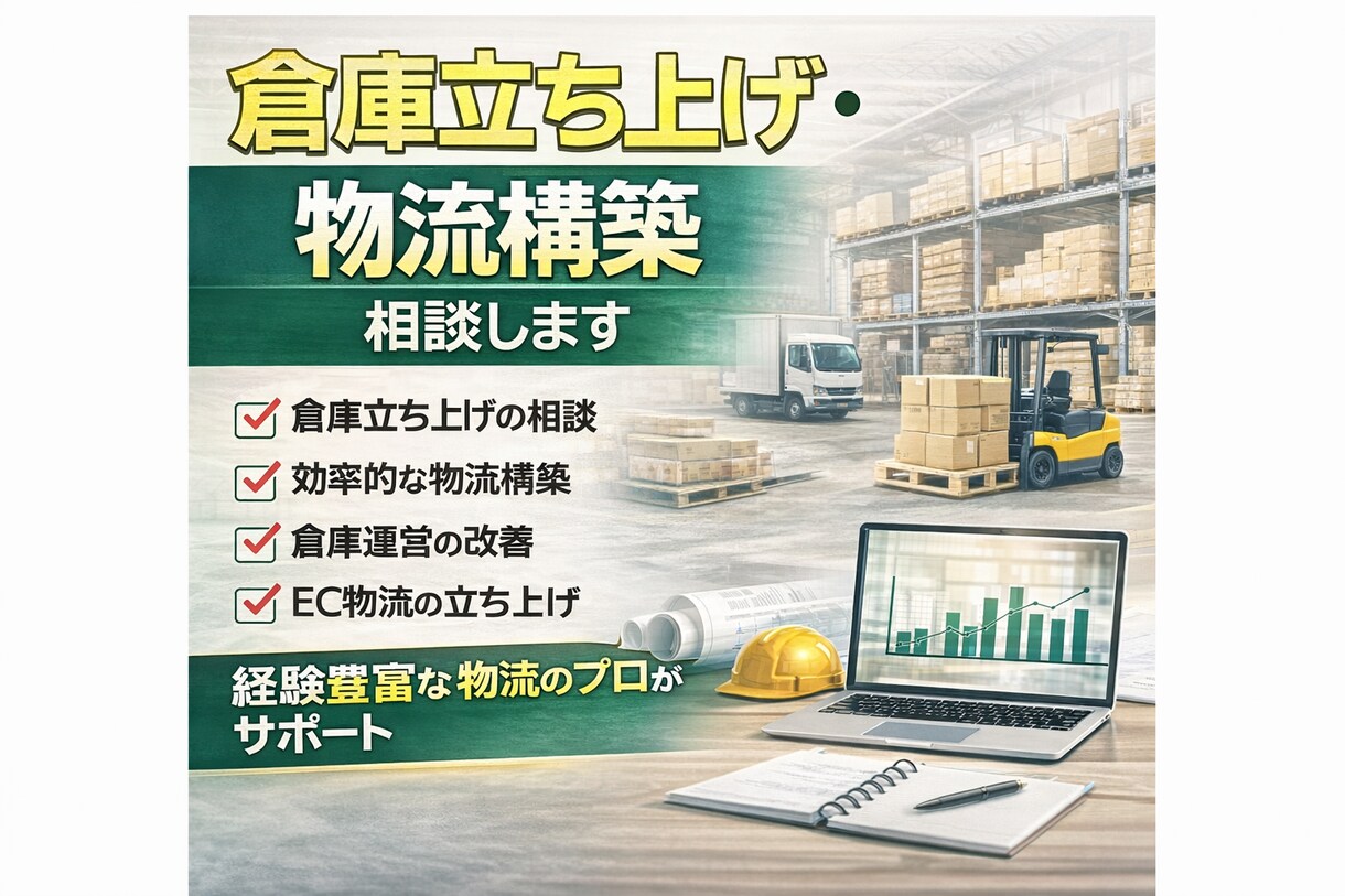 物流費診断（EC・倉庫・配送）します 物流コスト削減や改善ポイントをプロが診断 イメージ1