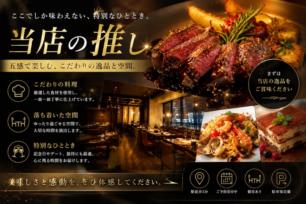 お店のPRをInstagram風に仕上げます お店の推しをピックアップして紹介できます！ イメージ1