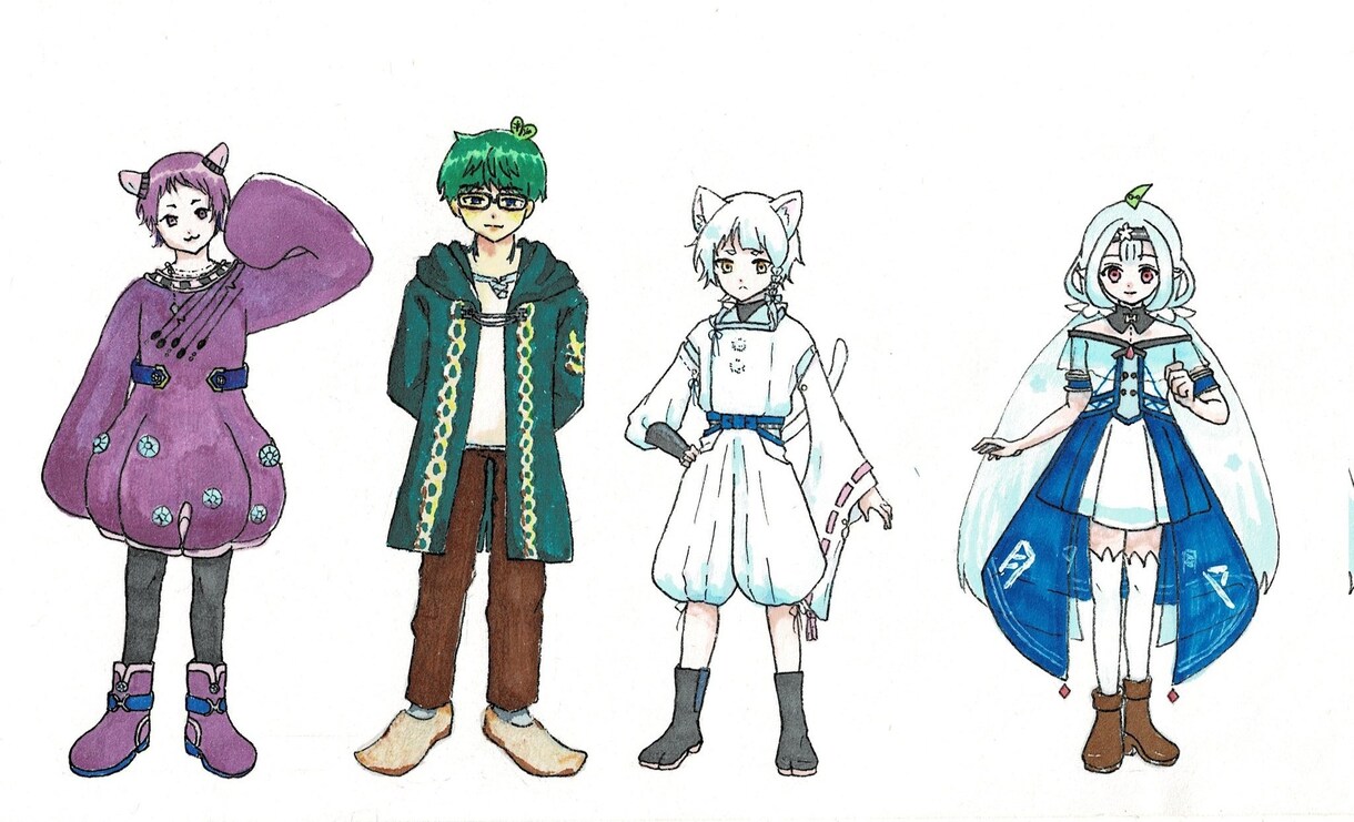 イラスト作成します ❀女の子のイラストが得意です！ イメージ3