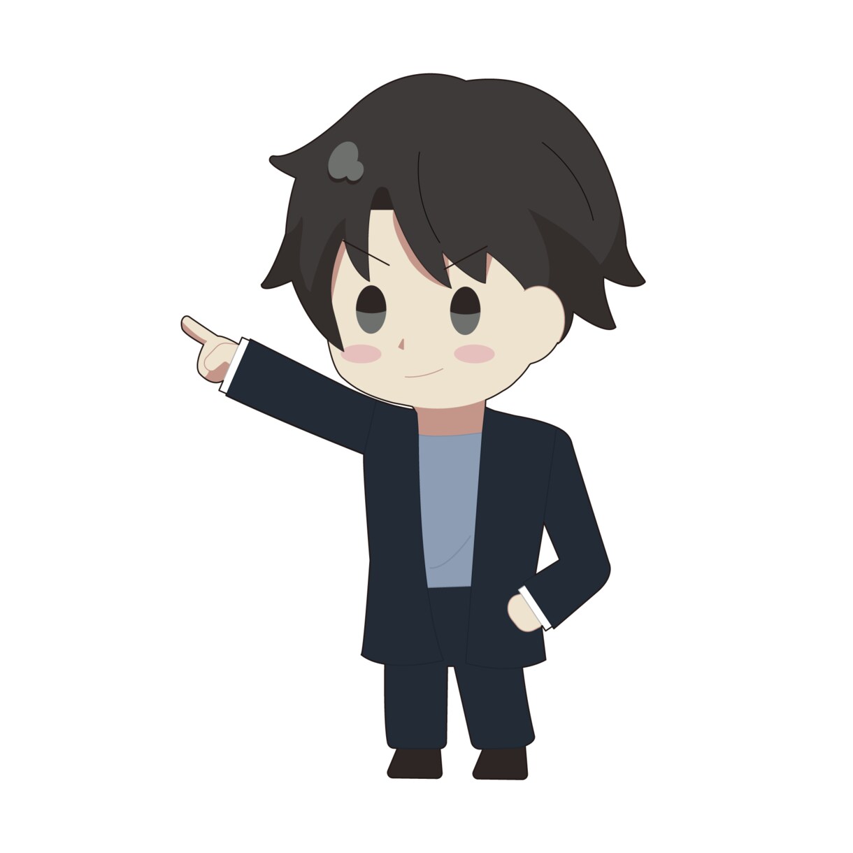 デフォルメの似顔絵アイコン作成します 作業期間は最短で2週間いただいております（※要相談） イメージ1