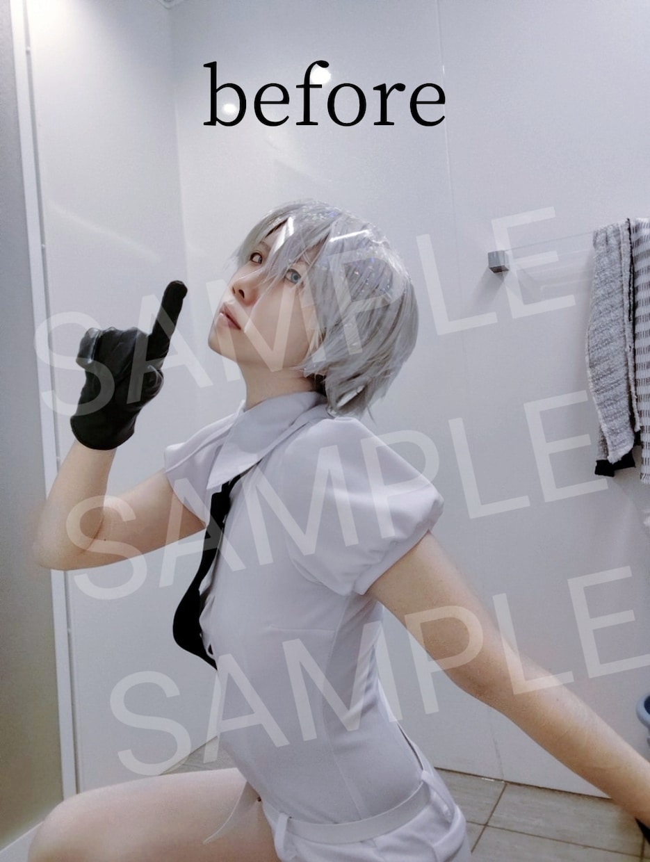 コスプレ写真を本格レタッチ致します コスプレ写真を作品のワンシーン風に加工いたします。 イメージ5