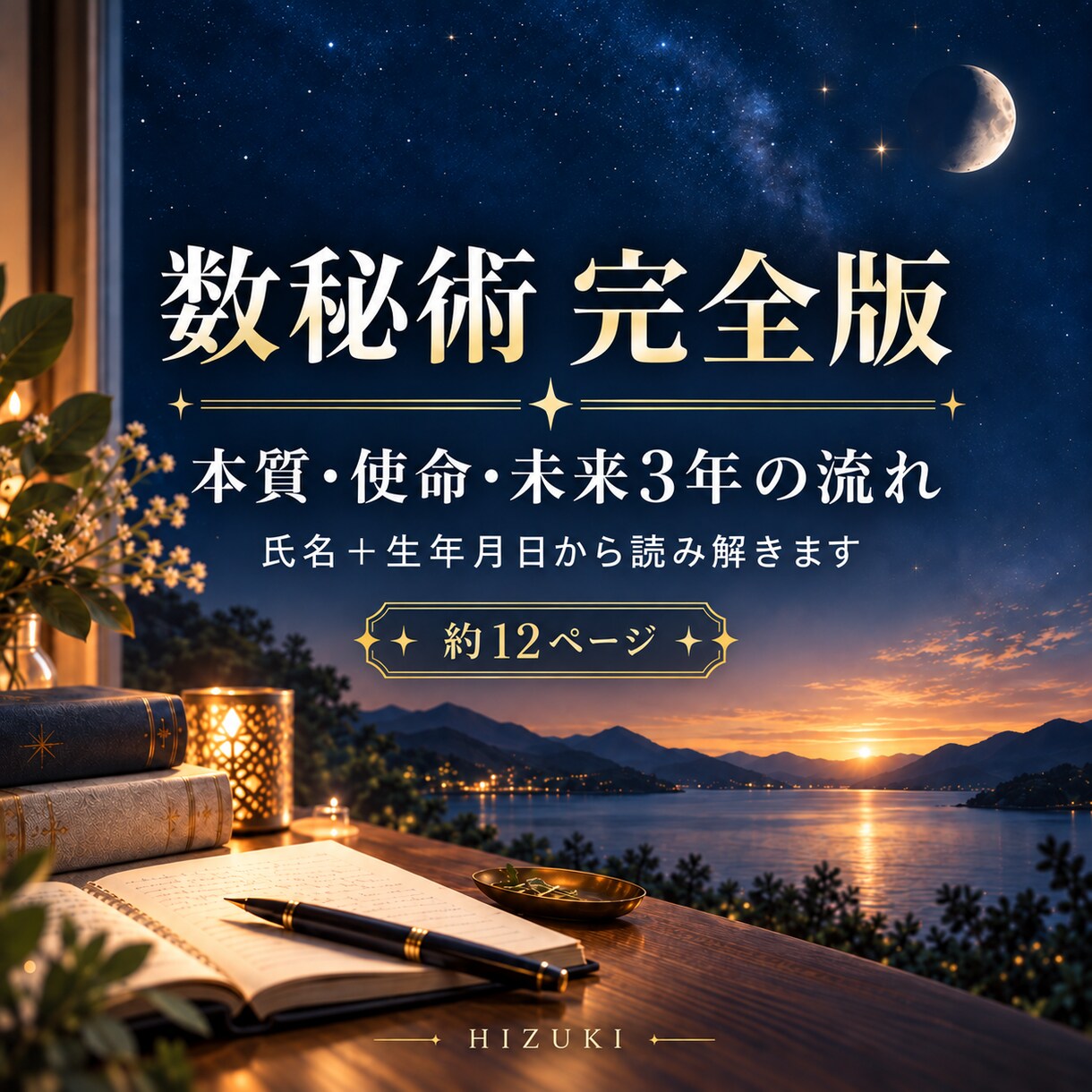 あなたの本質と未来を数秘術で読み解きます 迷いの先にある、自分らしい未来を描く数秘術鑑定 イメージ1