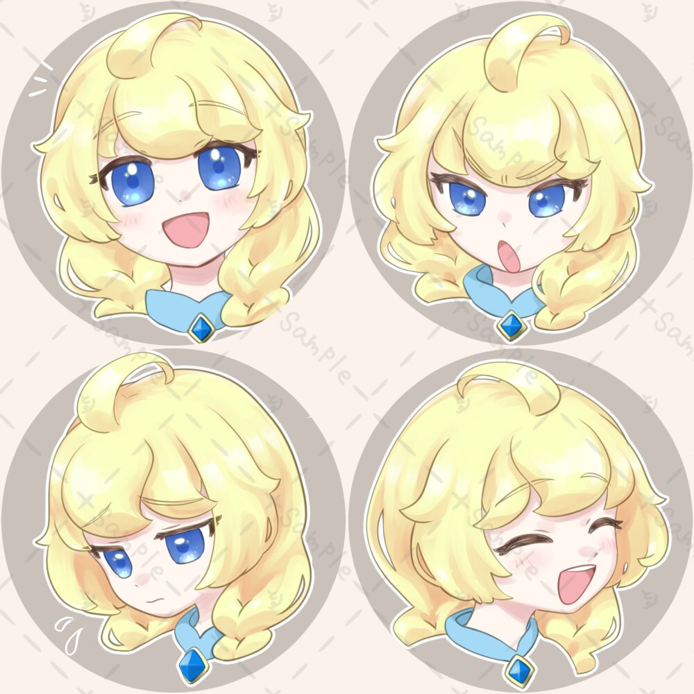SNS・動画に！アイコン用イラストを描きます ★顔だけ〜SD（ミニキャラ）の全身絵まで描写できます★ イメージ3
