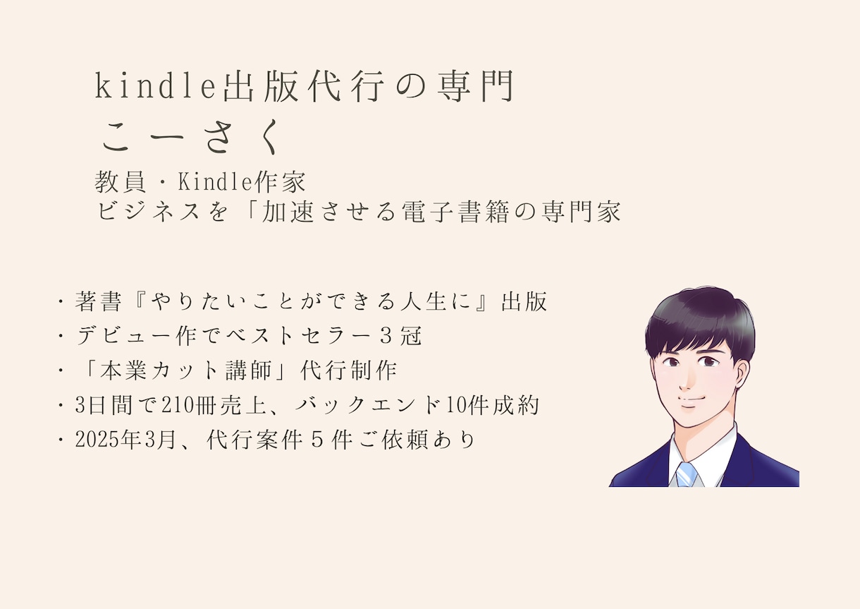 Kindle出版事前モニター& SNSで拡散します 出版代行の専門家andベストセラー3冠作家による原稿添削 イメージ3