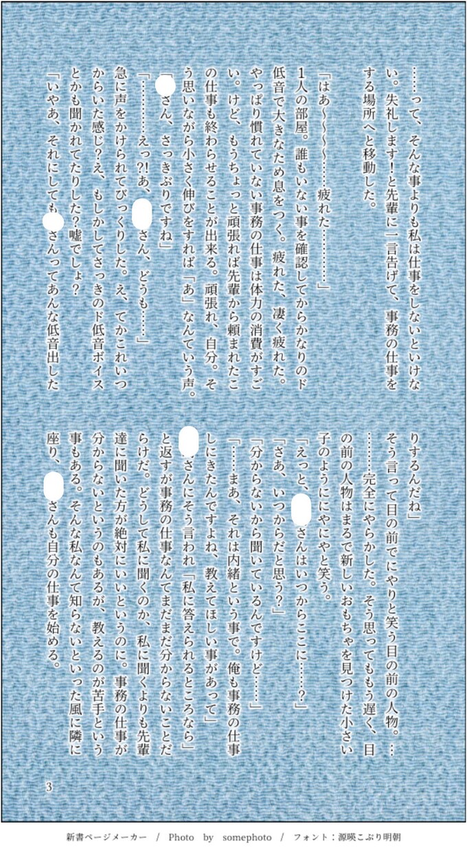 世界にたった1つの物語をお書き致します オリジナル、ＢＬ、ＧＬ可能です！ イメージ3