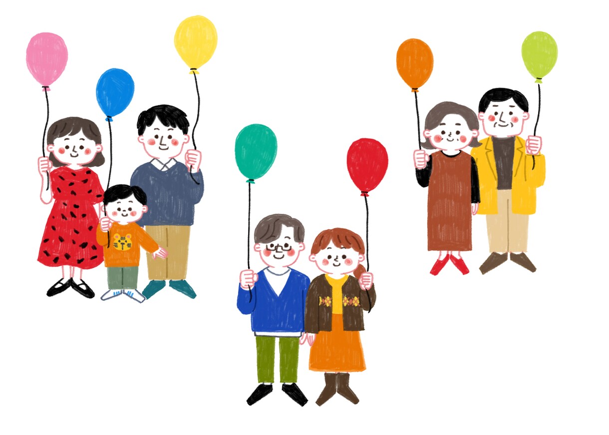 商用OK！色鉛筆風のほんわか系イラスト描きます 「ぬくもり×にぎやかさ」両方を感じる絵柄 イメージ6