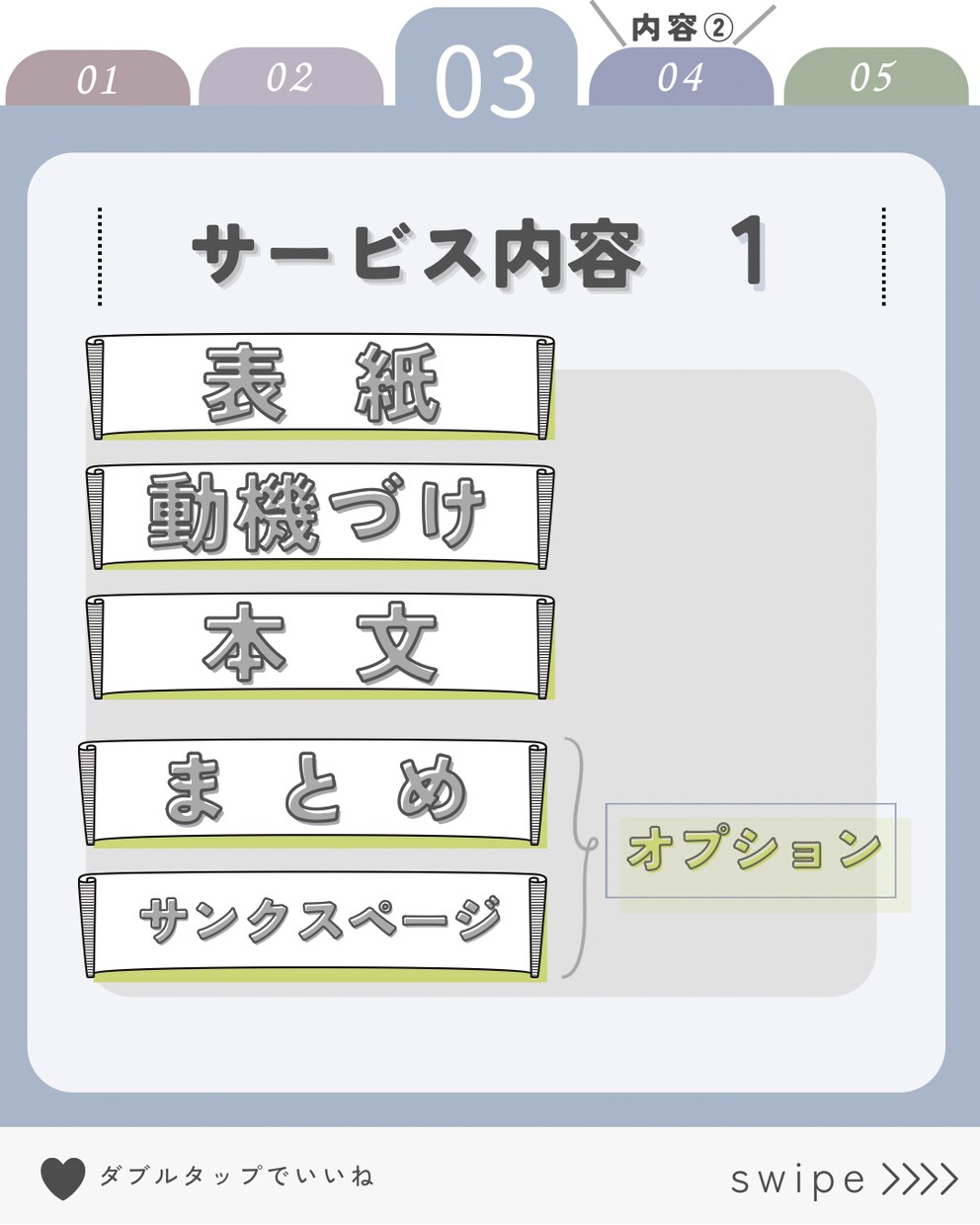 インスタフィード投稿テンプレ作成します 自分でインスタ運用を始める方向け！最初のテンプレ作成します！ イメージ3