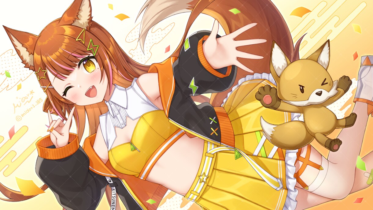一枚絵、動画用イラスト等お描きします カラフルで明るいイラストが好きな方へ！ イメージ8