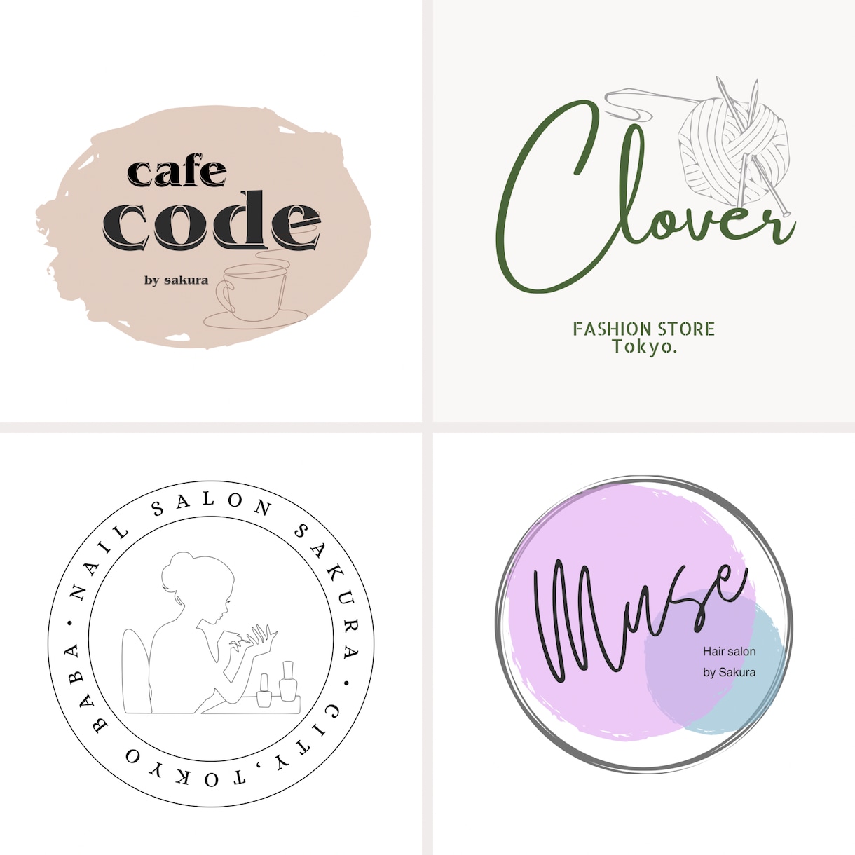 シンプルデなロゴデザインを作成いたします 丁寧な対応で安心のお取引を心掛けます。 イメージ1