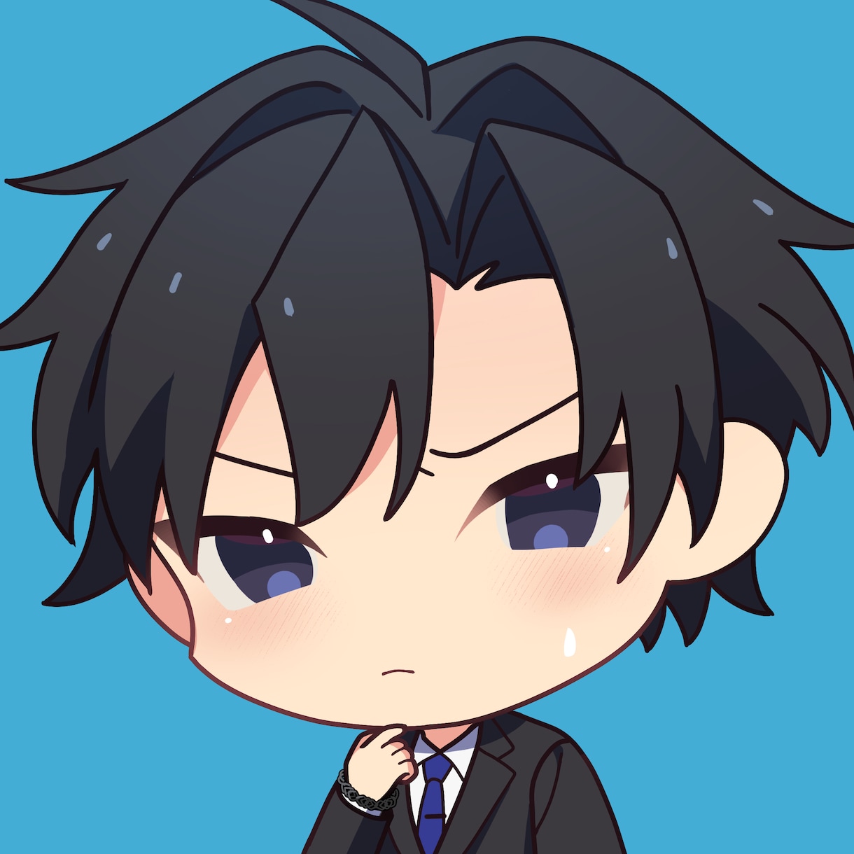 SNSのアイコンを描きます ちびキャラのアイコンが欲しい時に イメージ3