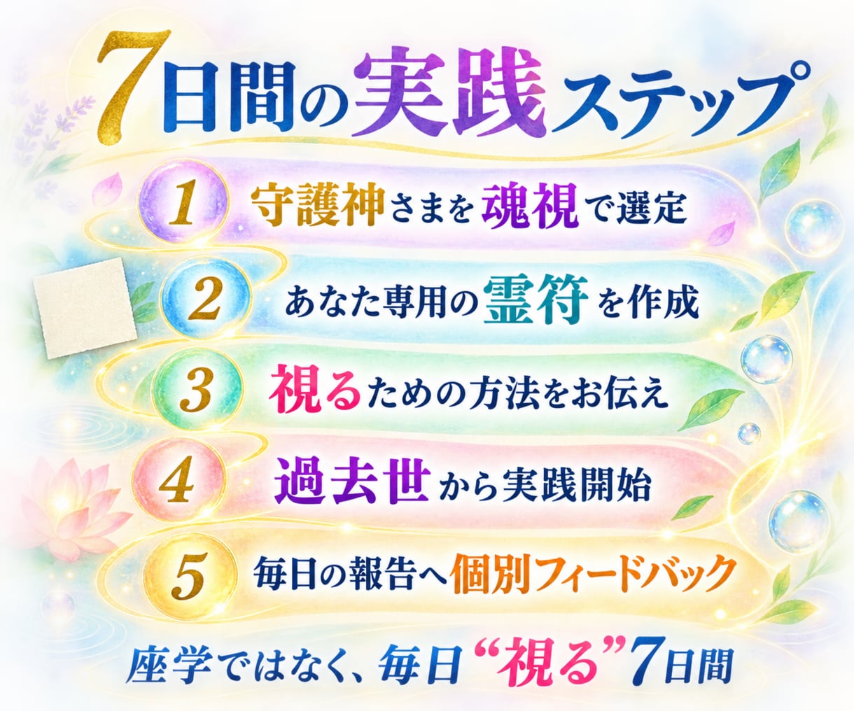 7日で眠るサードアイを過去世から叩き起こします 見えない側の人生へ。あなたの霊視回路を実戦起動 イメージ3