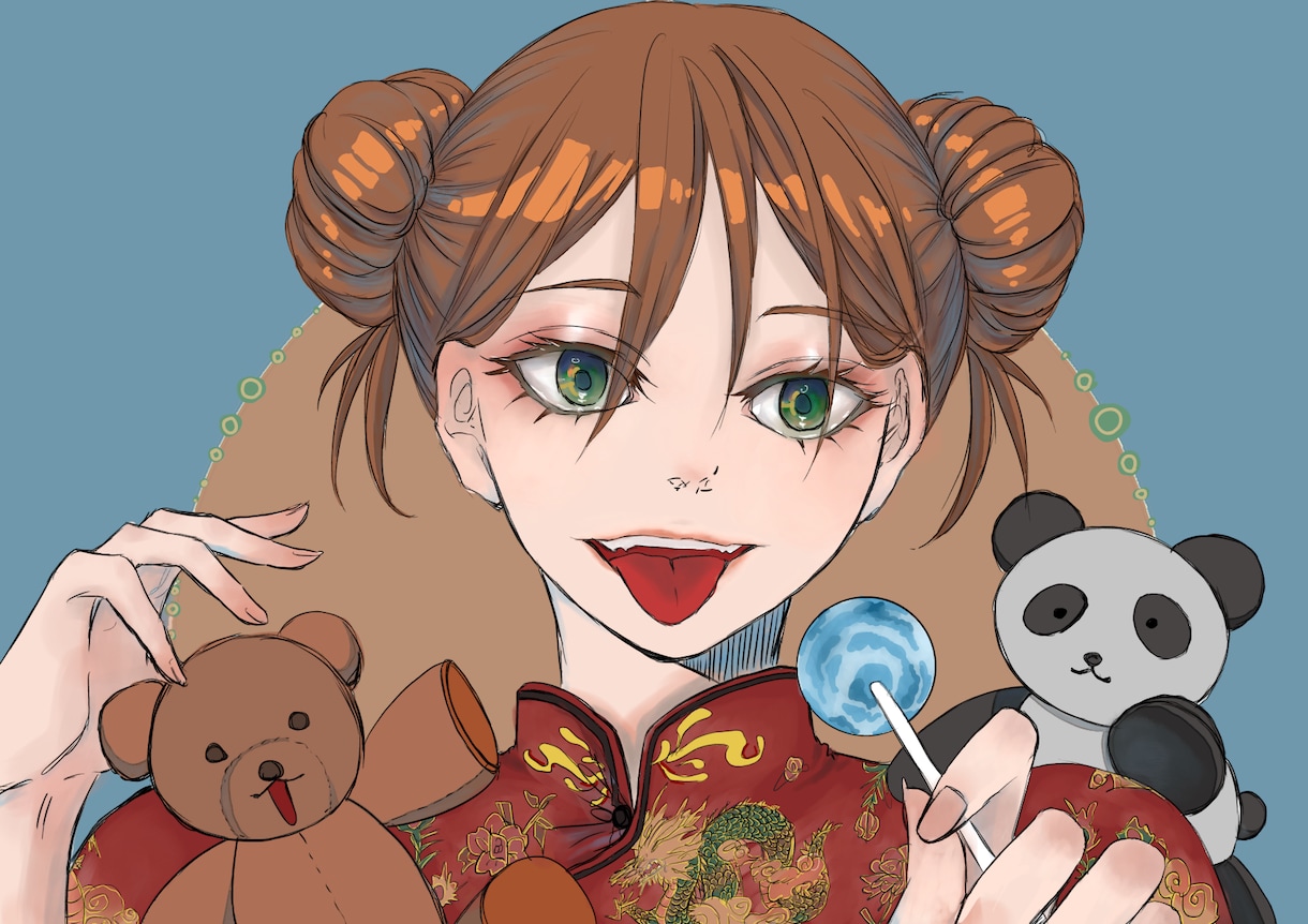 ご希望のイラスト描きます アイコン、サムネイル、オリジナルキャラクター等にどうぞ！ イメージ1