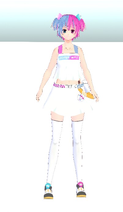 VRM(Vtuber など)モデル制作いたします Vroidで3DモデルVtuberやうちのこ制作します！ イメージ5