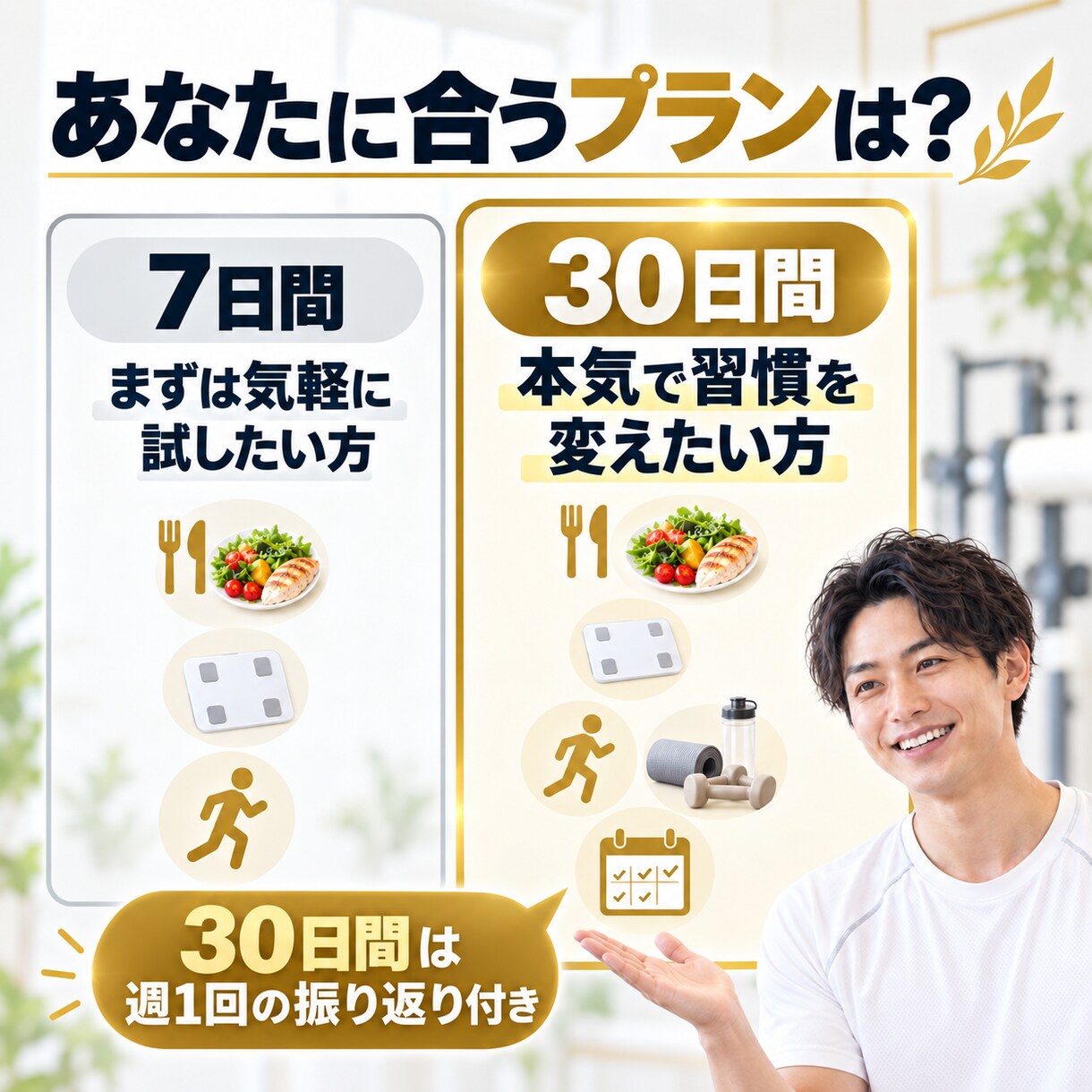 30日間あなたのダイエットを支えます 食事・体重・運動をプロが毎日サポートします イメージ4