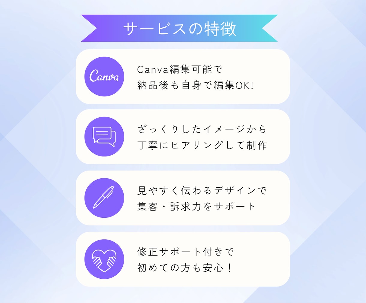 SNS投稿画像を作ります あなたの魅力を伝える投稿を作ります イメージ2