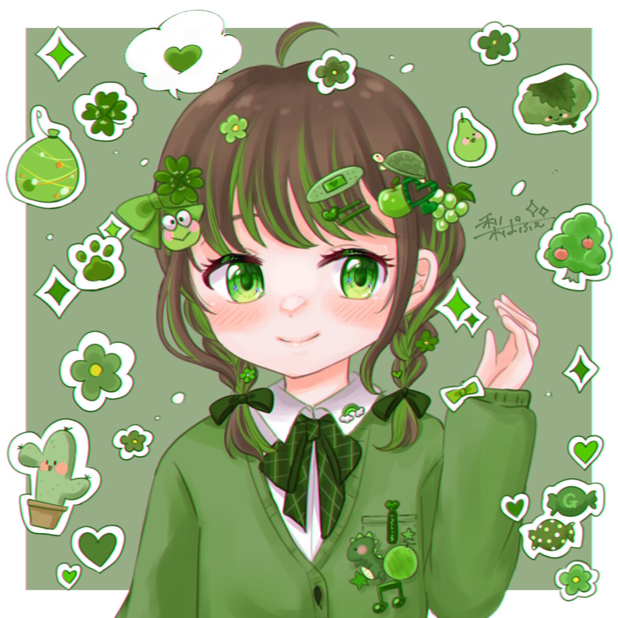 可愛い・ほわほわ系イラストの壁紙描きます スマホ・PCの壁紙・サムネ等に、可愛いイラストを求める方に！ イメージ4