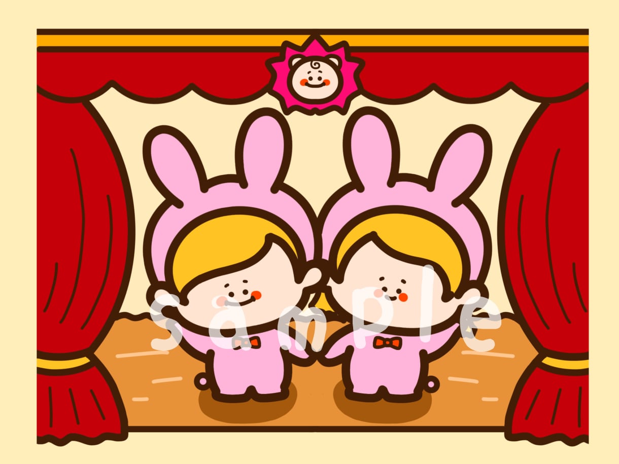 見た瞬間に心に残る、ポップで可愛いイラスト描きます 明るく親しみやすく、挿絵にも使いやすい！商用利用可○ イメージ6