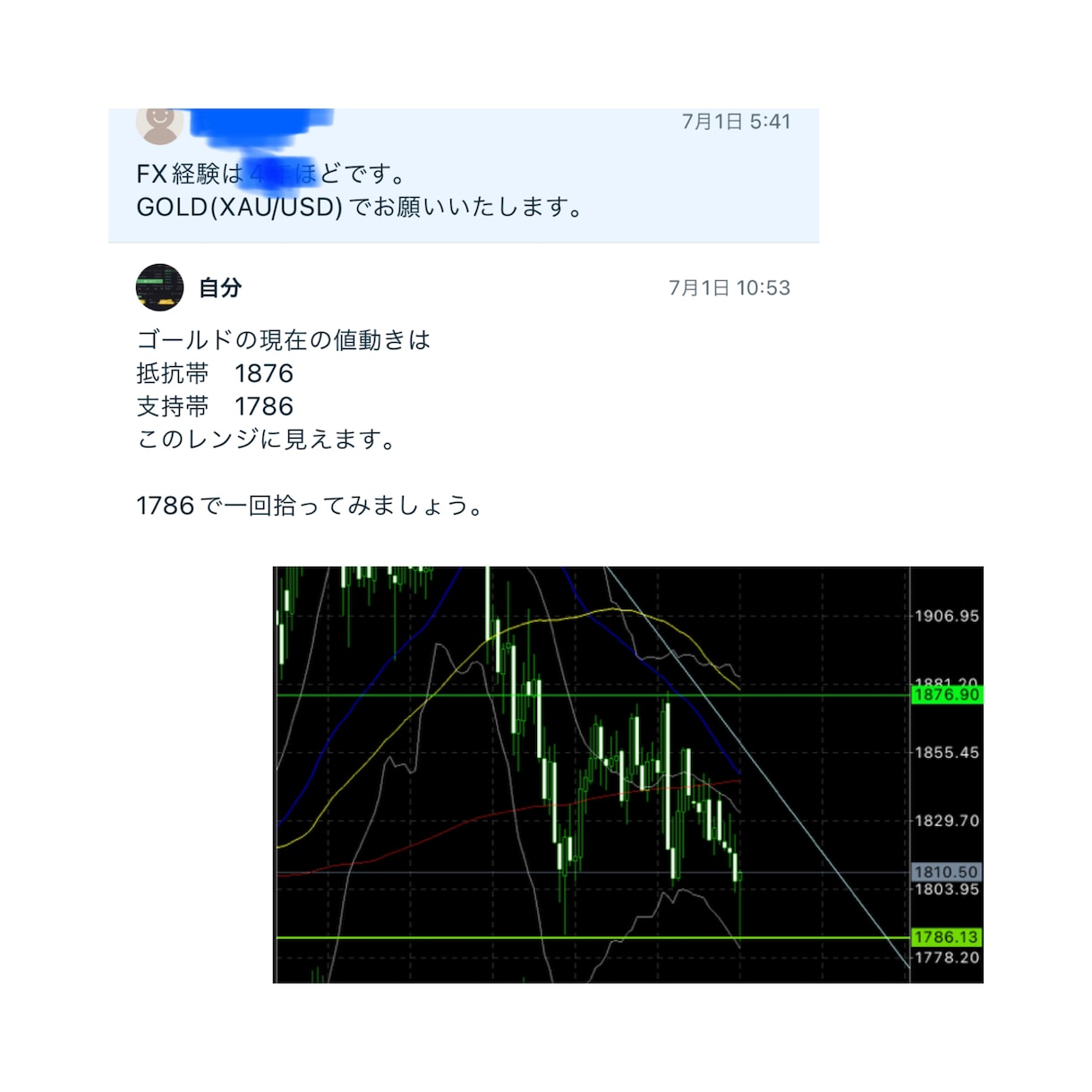 チャートの右側教えます BTC.暗号通貨.為替.XAU、FXで勝ちたい方へ。 イメージ2