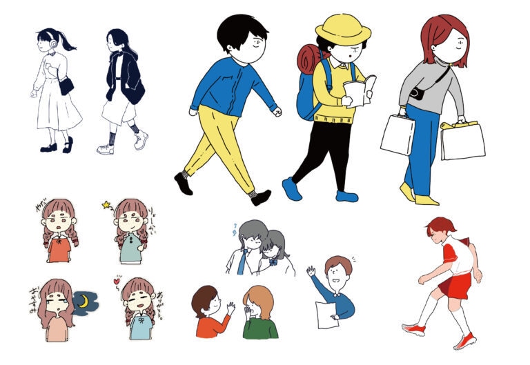 挿し絵や表紙に「ちょうどいい。」イラスト描きます 【商用可】用途に合わせた「ちょうどいい」イラストをご提案 イメージ1