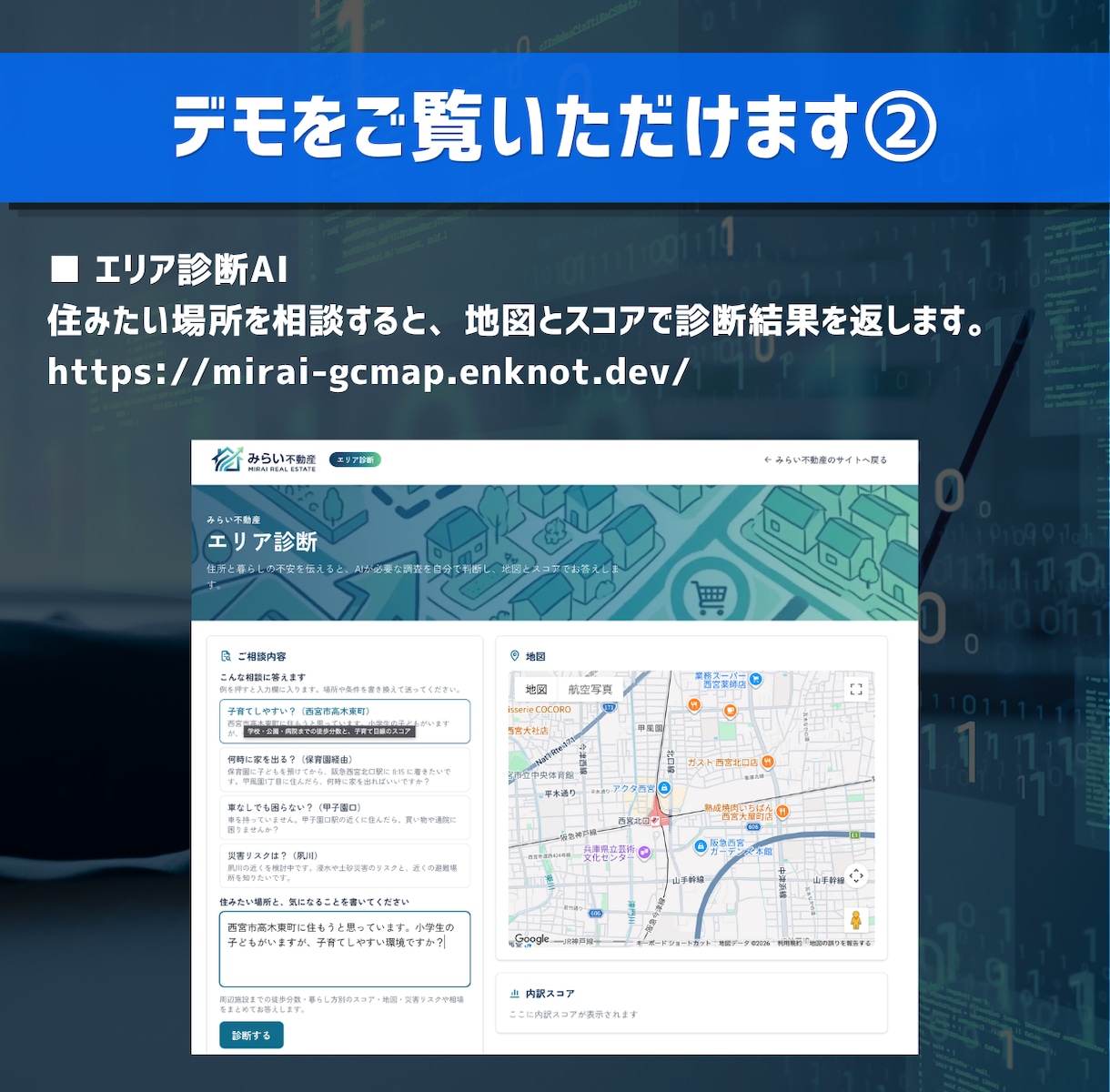 不動産会社様向けAIアプリ・エージェント作ります 【先着3社30,000円】接客・集客をAIアプリで強化 イメージ3