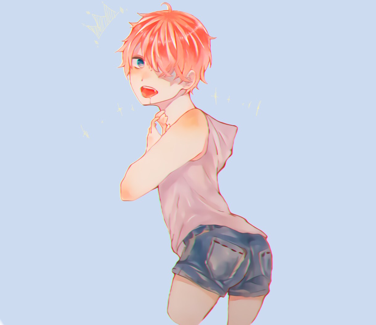 男の子のイラストお描きします ただの絵描きですが、男の子のイラストならどんなものでも！！ イメージ1