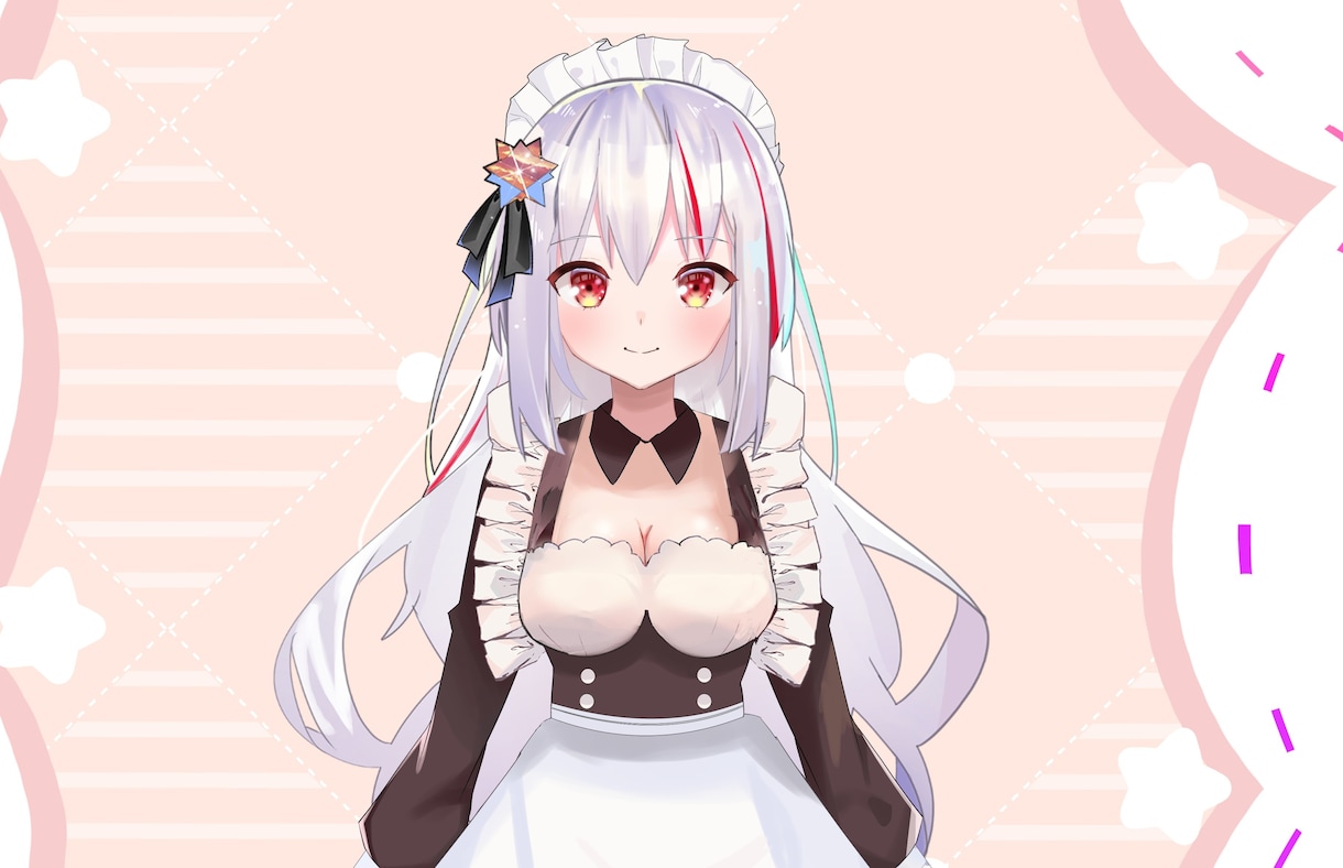 IRIAM　Vtuber　可愛いイラスト描きます キャラデザ、SNS、ブログ、 VTuberデザイン イメージ10