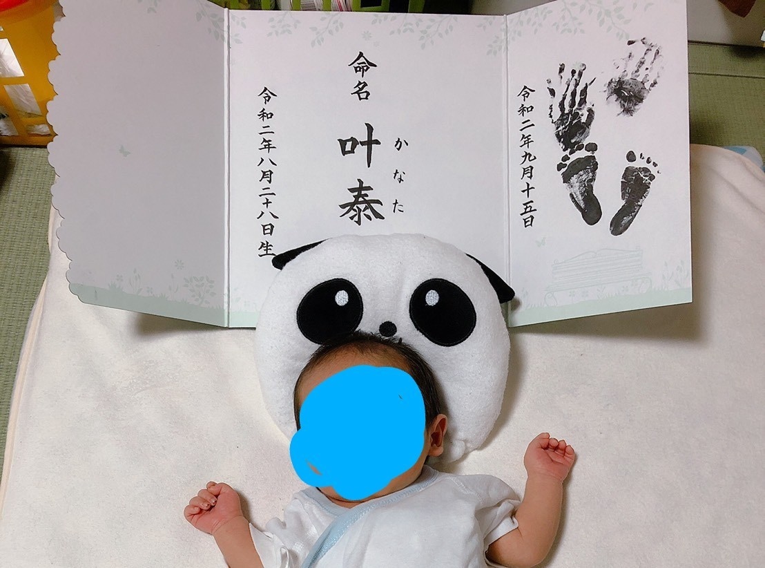 お子様の命名色紙を作成致します ★書道師範がお子様の一生残る命名色紙を作成致します！★ イメージ2