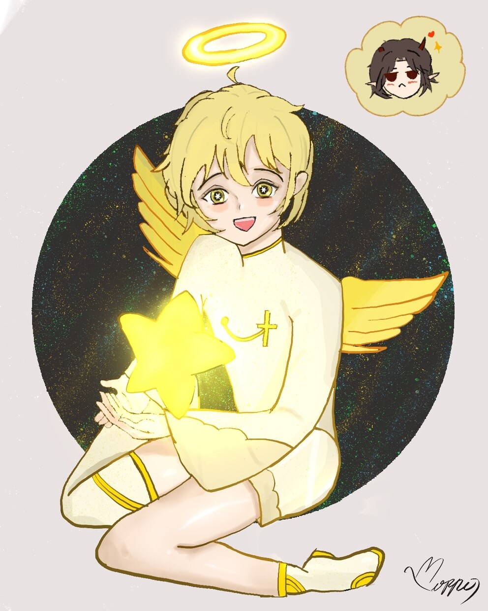 オリジナルキャラを描きます 全身・背景付きのイラストを描きますポーズ、表情も対応可能 イメージ1