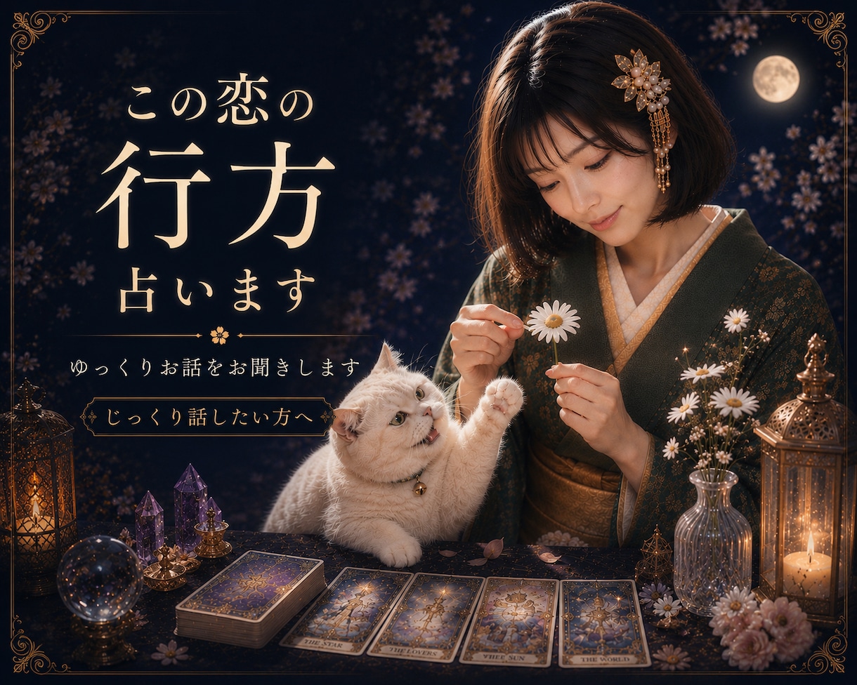 あの人の気持ちとこの恋の行方を占います 片思い専門♡この恋はうまくいく？ イメージ1