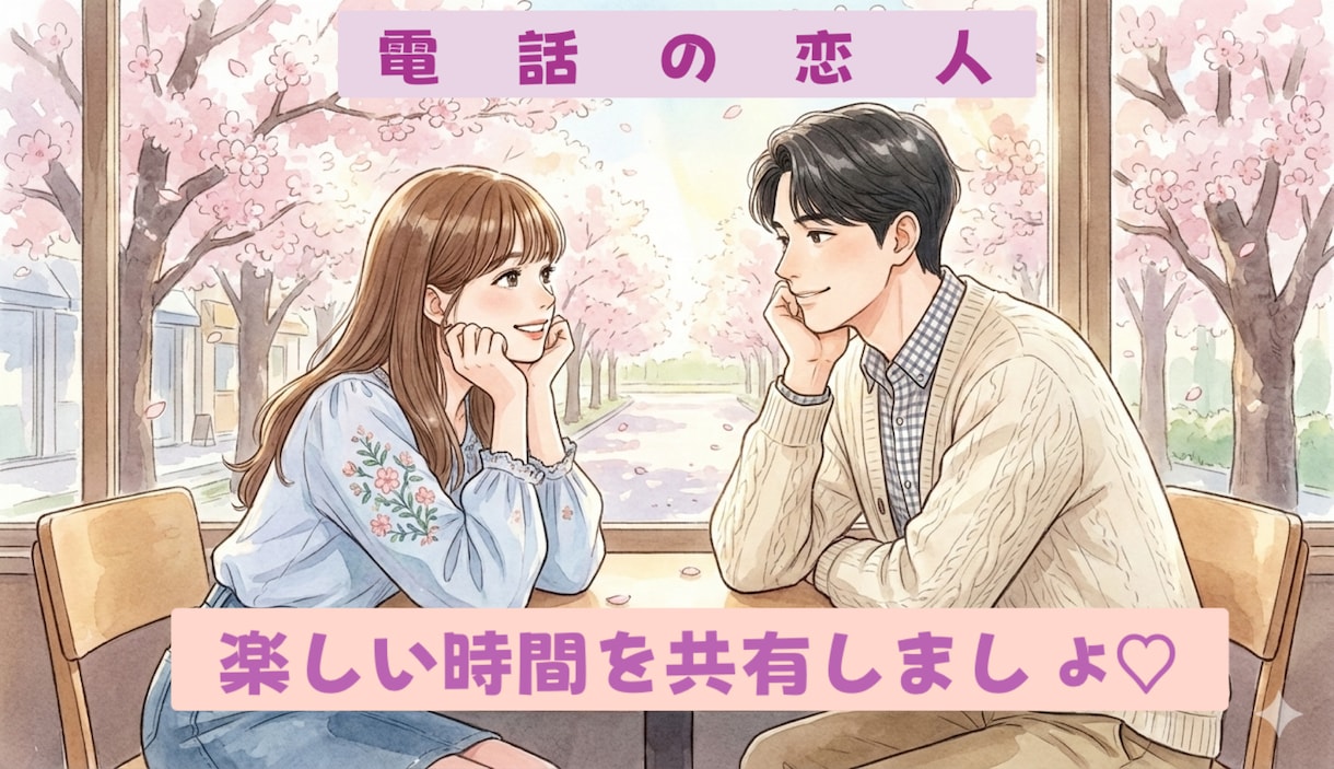 関西弁の恋人ができたみたいに癒します 甘えたい、褒めて欲しい時に電話の恋人はいかがですか イメージ1
