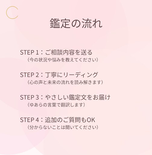 相手の気持ちを丁寧に、心の声をそっと翻訳します 心と心の間にある、言葉にならない想いを丁寧にすくい上げます。 イメージ2