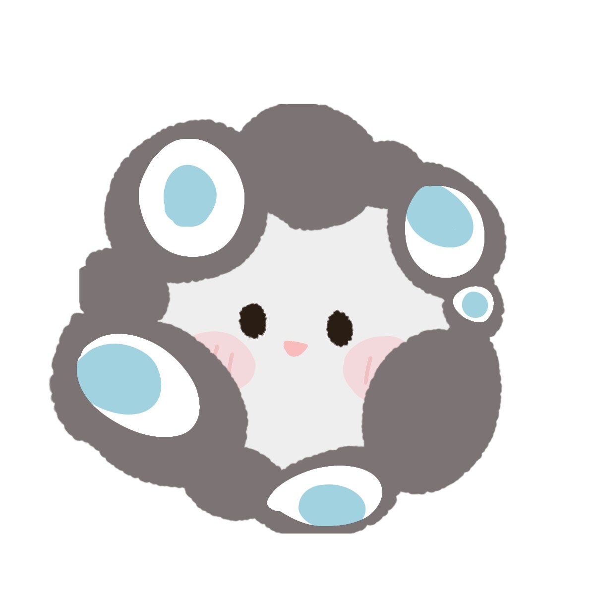 かわいいイラスト描きます 猫、ミャクミャク、いろんなキャラクター描きます。 イメージ5