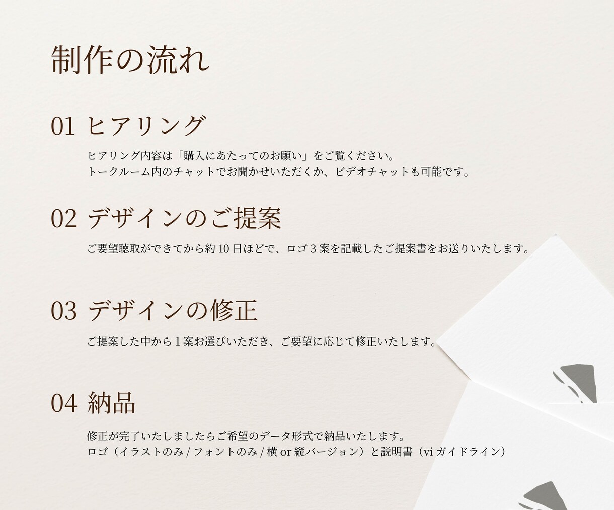 シンプル和モダンな優しいロゴをお作りします 想いや意味を込めることを大切にします イメージ7