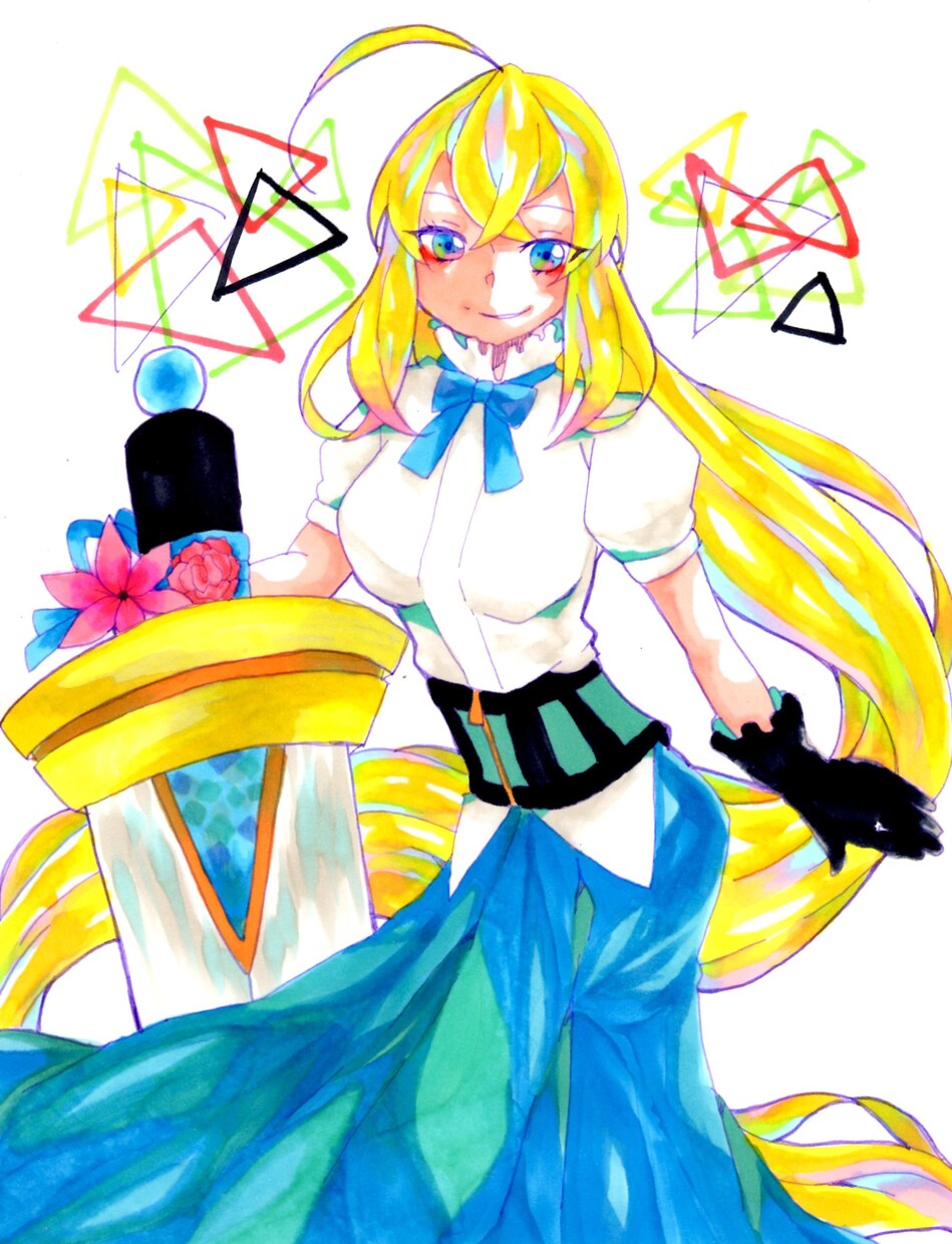 アナログで女の子を描きます コピックの鮮やかな発色のイラストをお求めの方に！ イメージ2
