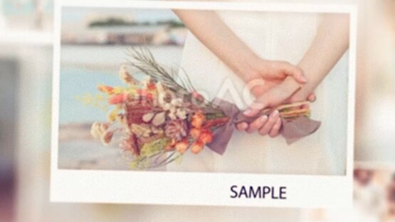 想いをカタチにする写真スライドムービー制作します 結婚式・披露宴・記念ムービーに。 イメージ1