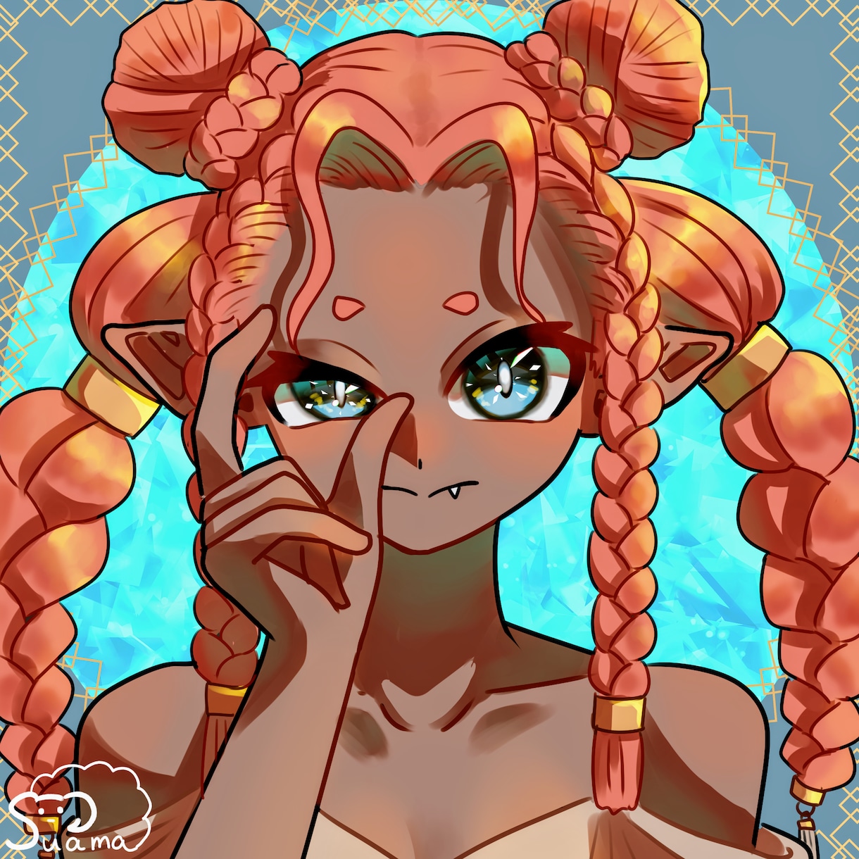 SNSアイコン制作⚪用途にあったイラストお描きます はっきりした可愛い、かっこいいイラスト描きます！ イメージ1