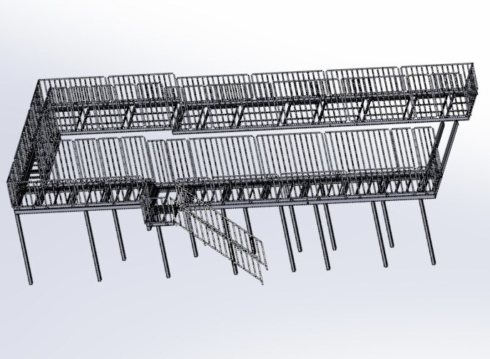CADデータ(2D.3D)作成、修正いたします SOLIDWORKS　建築図面　機械製図　幅広く対応！ イメージ4