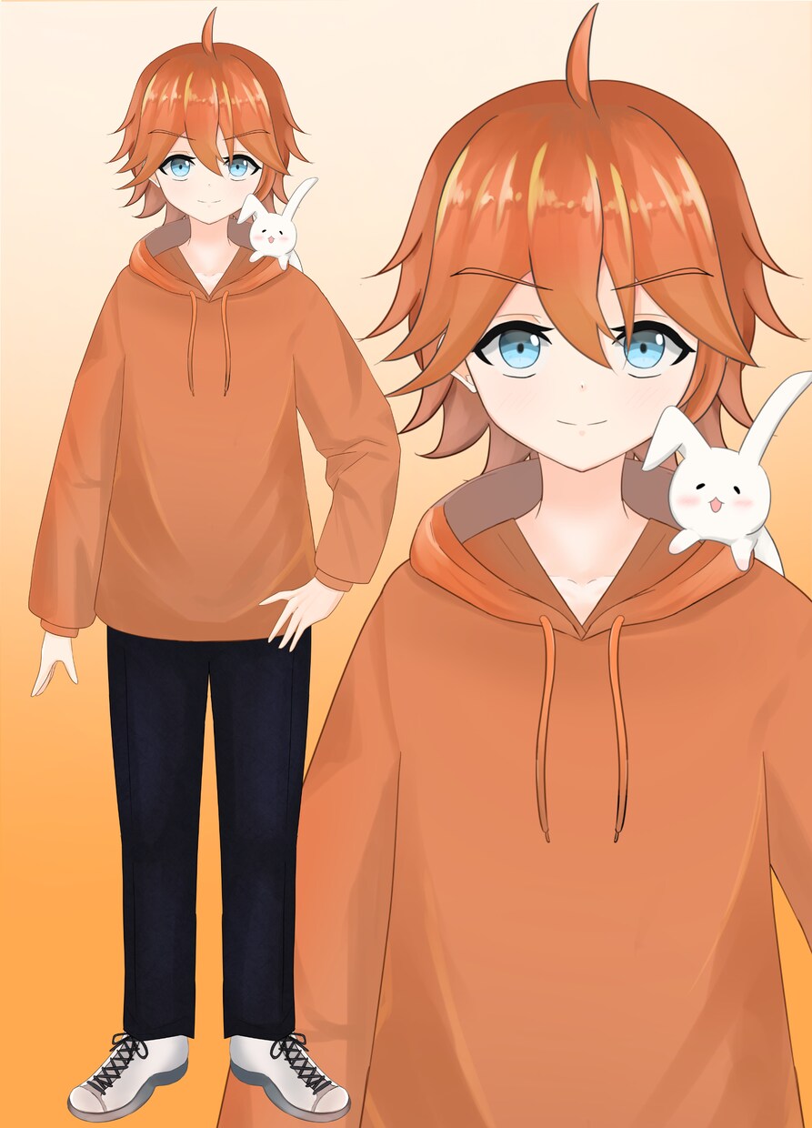 Vtuberキャラデザ、モデリング承ります キャラデザからモデリングまで！導入説明もします！ イメージ4