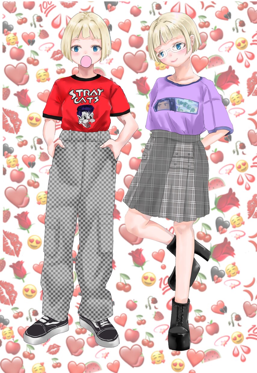 キャラクターデザインをします 服や装飾品にまで拘った魅力的なキャラクターをデザインします イメージ3