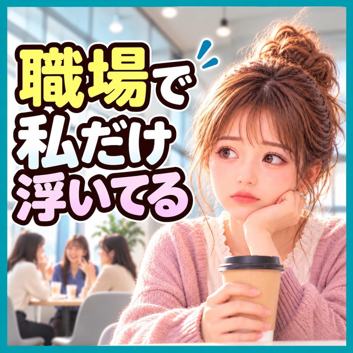 職場で私だけ浮いてる☁ここでは気を遣わず話せます 休憩時間もひとり☁同じ経験をした私と話しませんか イメージ1
